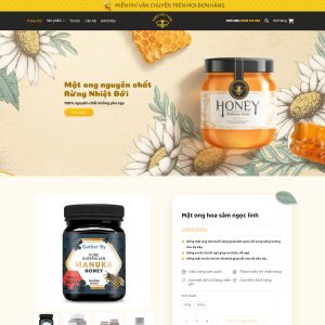 Dịch Vụ Thiết Kế Website Bán Mật Ong