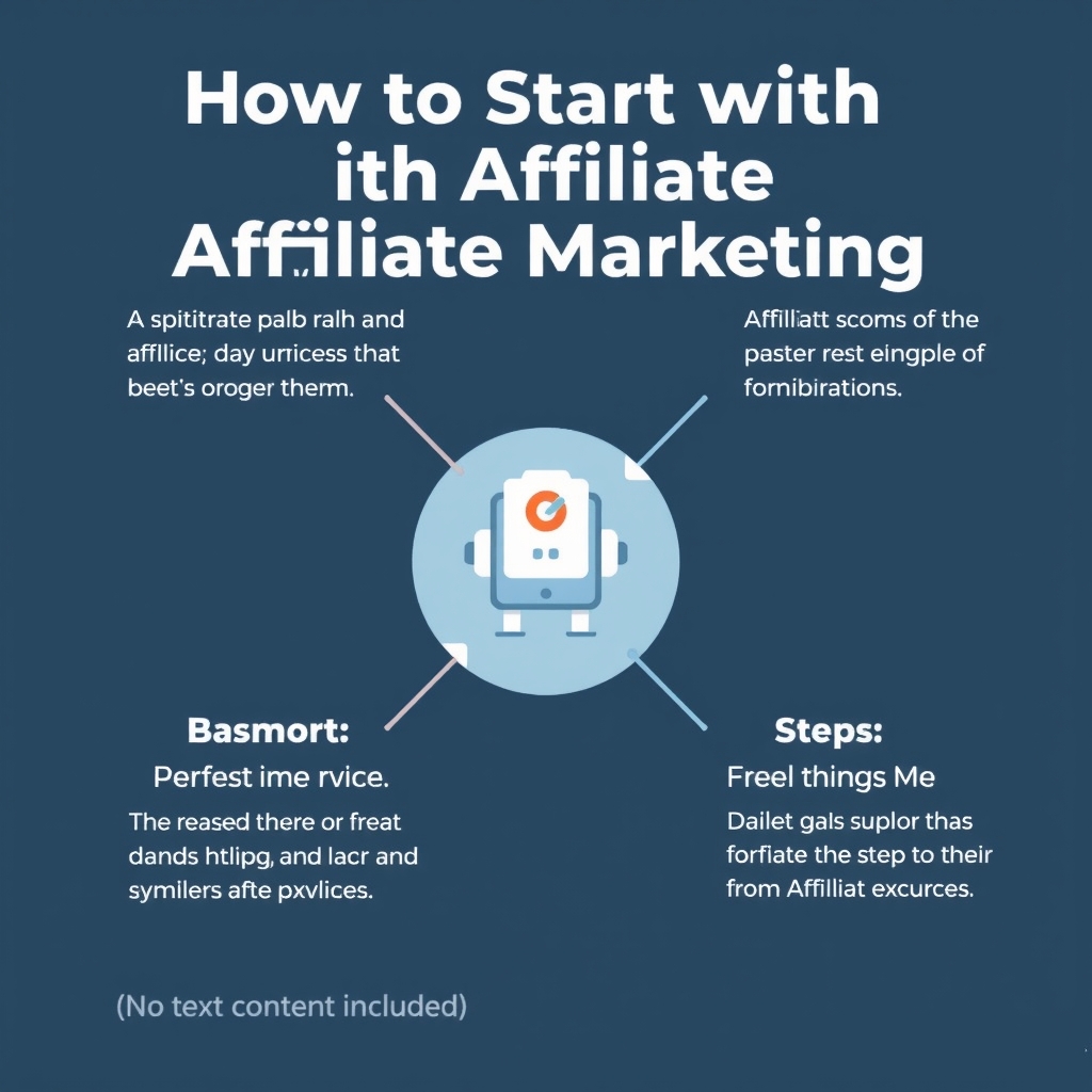 Sơ đồ 4 bước đơn giản để bắt đầu với Affiliate Marketing 