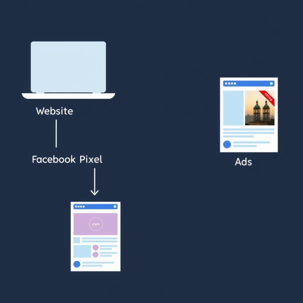 1. Remarketing dựa trên lưu lượng truy cập Website (Cần Website và Facebook Pixel)