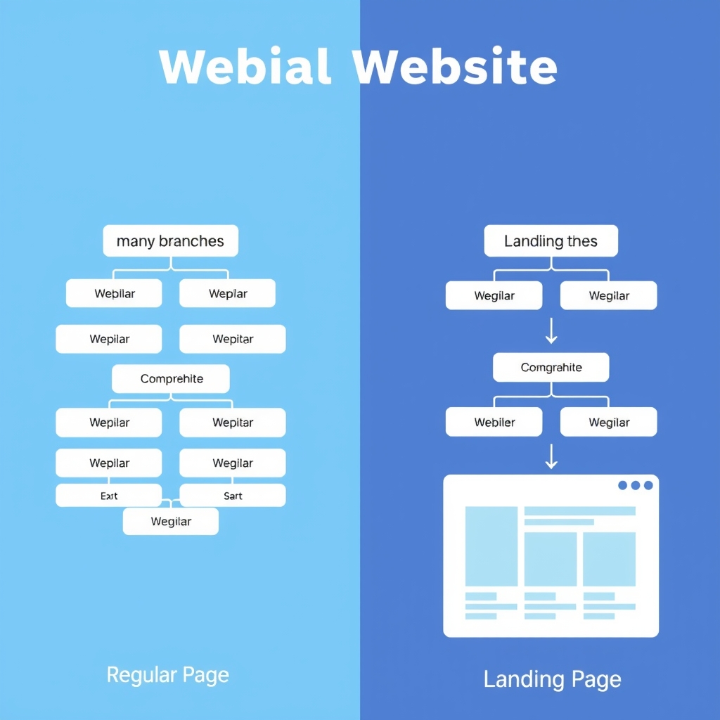 Sự Khác Biệt Giữa Landing Page Và Website Thông Thường