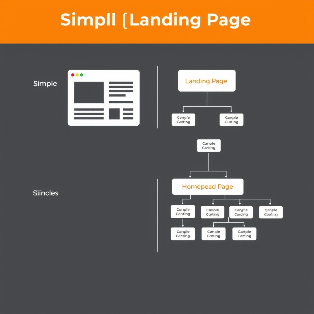 Sự khác biệt giữa Landing Page và Trang Chủ