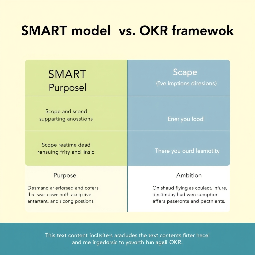 So sánh mô hình SMART và OKR trong Digital Marketing