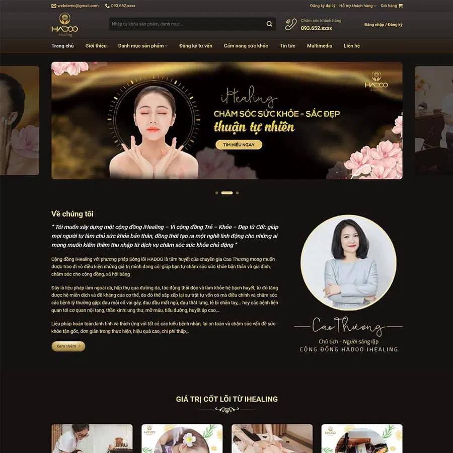 Website Chuyên Nghiệp – Nền Tảng Online Vững Chắc