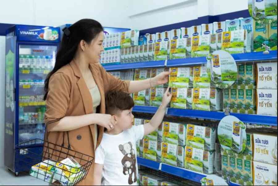 Ví dụ về chân dung khách hàng của một thương hiệu lớn như Vinamilk là gì?