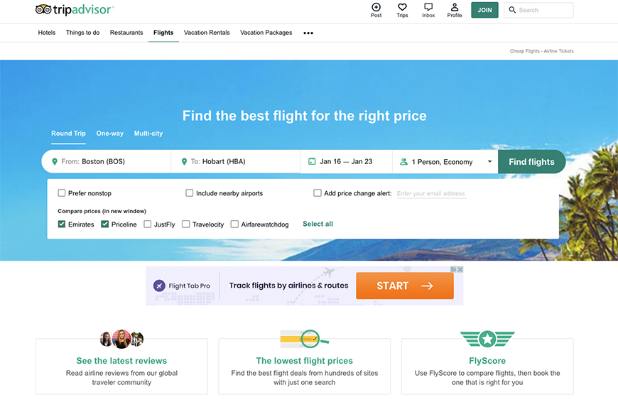 Xu Hướng Thiết Kế Website Bán Vé Máy Bay Nổi Bật