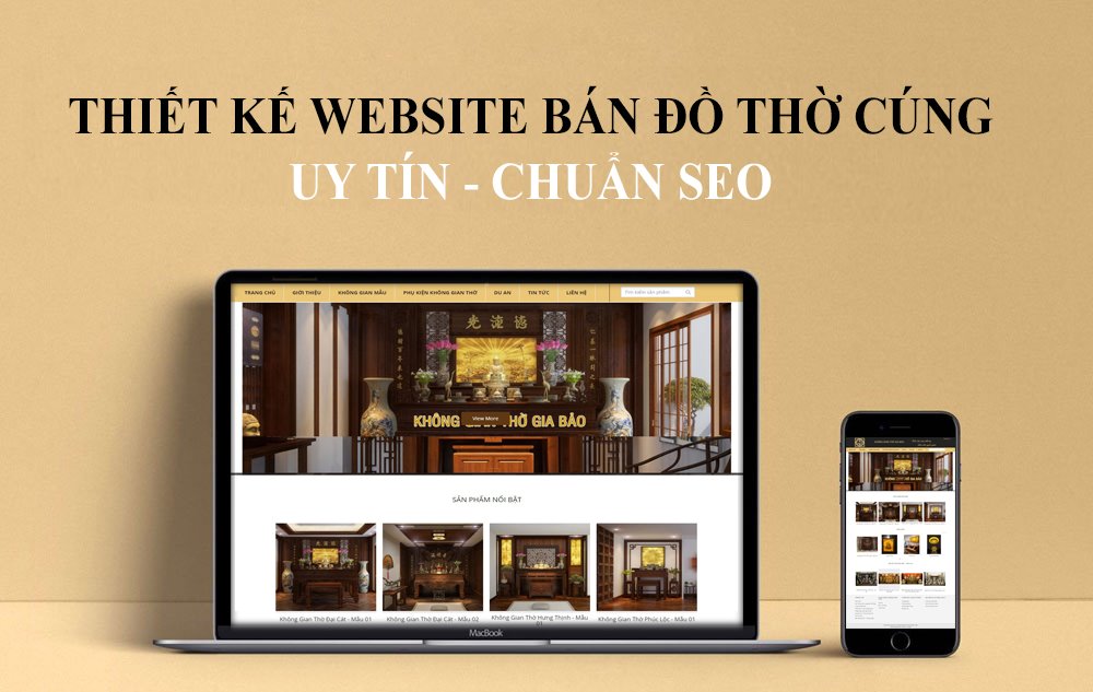 Xu Hướng Thiết Kế Website Đồ Thờ Cúng Nổi Bật
