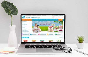 Dịch Vụ Thiết Kế Website Phân Phối Sữa