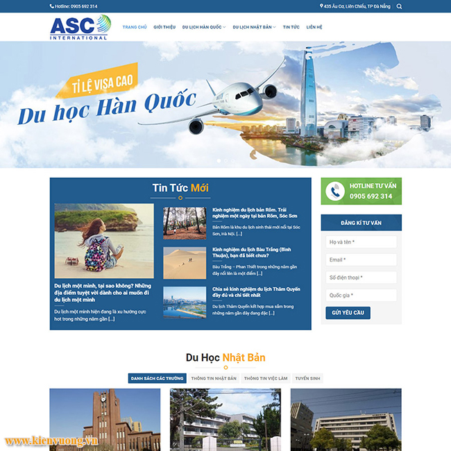 Quy Trình Thiết Kế Website Tư Vấn Định Cư Chuyên Nghiệp