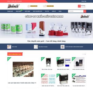 Dịch Vụ Thiết Kế Website Dịch Vụ Khắc Dấu