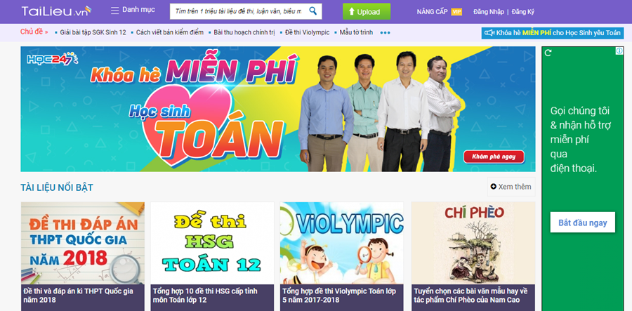 Chi Phí và Thời Gian Thiết Kế Website Bán Tài Liệu