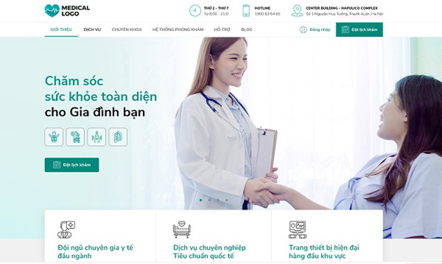 Những Tính Năng Cần Có Của Một Website Y Tế - Bệnh Viện Hiệu Quả