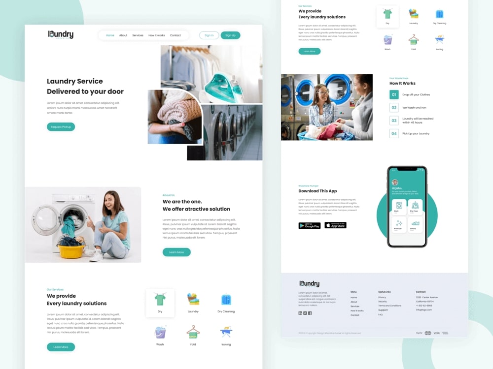 Những Tính Năng Cần Có Của Một Website Giặt Là Hiệu Quả