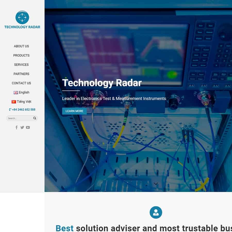 Xu Hướng Thiết Kế Website Thiết Bị Điện, Biến Tần, Tự Động Hóa Nổi Bật