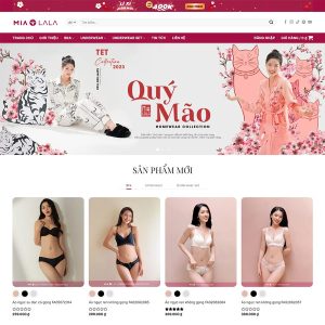 Dịch Vụ Thiết Kế Website Đồ Lót