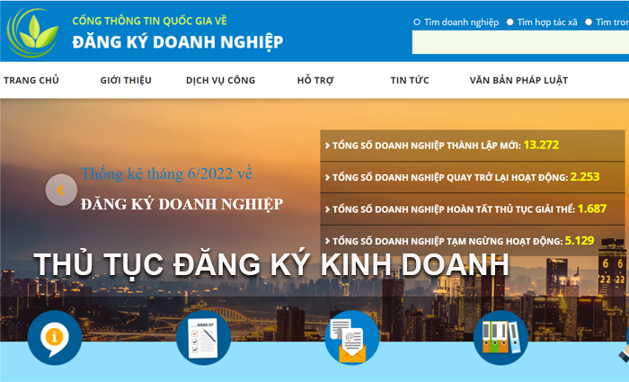 Đăng Ký Thành Lập Doanh Nghiệp Online