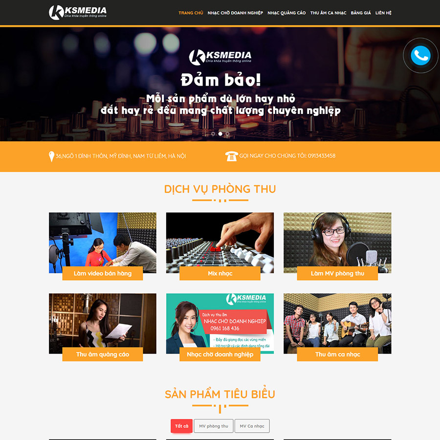 Những Tính Năng Cần Có Của Một Website Phòng Thu Âm Hiệu Quả