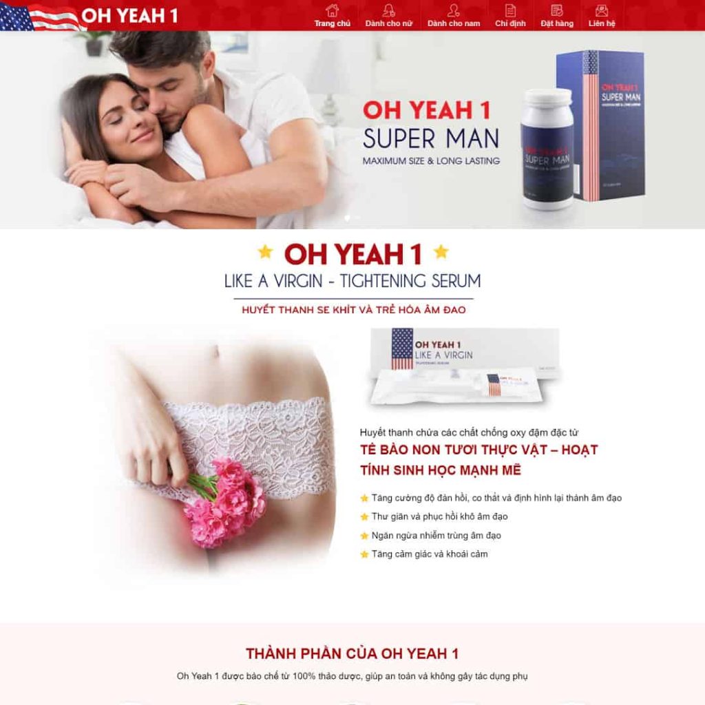 Dịch Vụ Thiết Kế Website bán Thực Phẩm Chức Năng