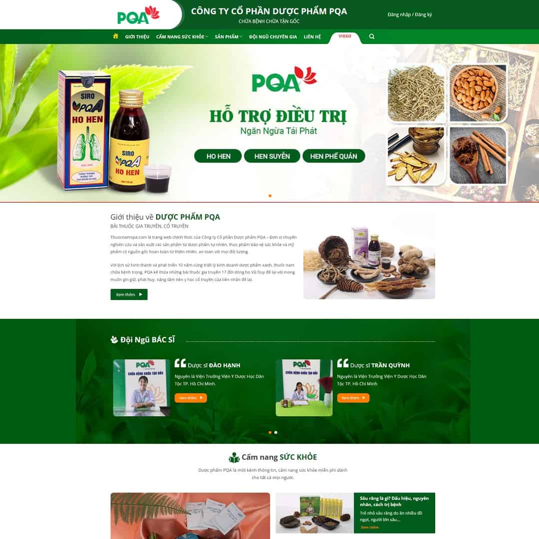 Xu Hướng Thiết Kế Website Dược Phẩm Nổi Bật