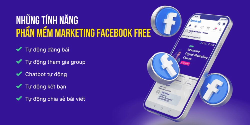 Top Phần Mềm Marketing Facebook Miễn Phí Hiệu Quả Cho Digital Marketing