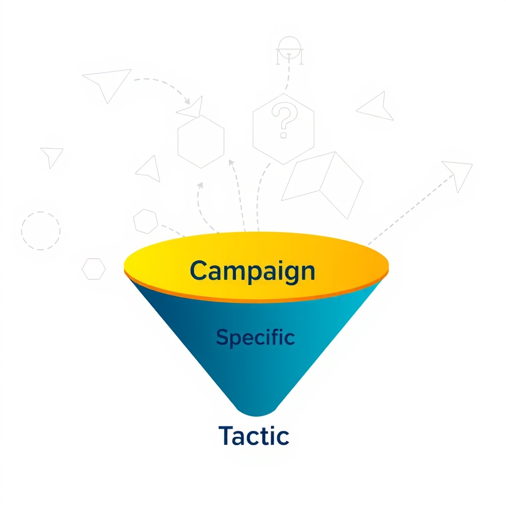 Phân biệt Chiến lược, Chiến dịch và Chiến thuật trong Marketing