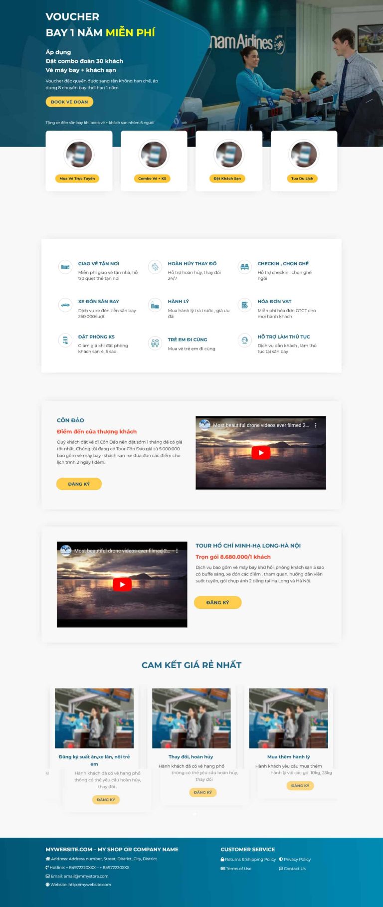 Tại Sao Bạn Cần Thiết Kế Website Bán Vé Máy Bay?