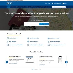 Dịch Vụ Thiết Kế Website Bán Visa