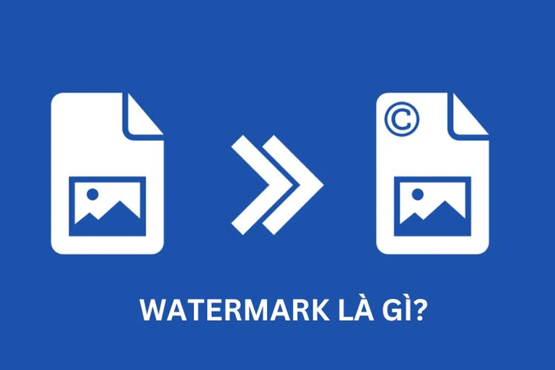 Các Dạng Watermark Phổ Biến