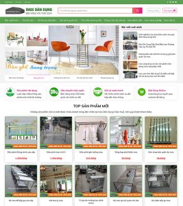 Dịch Vụ Thiết Kế Website Bán Sản Phẩm Inox