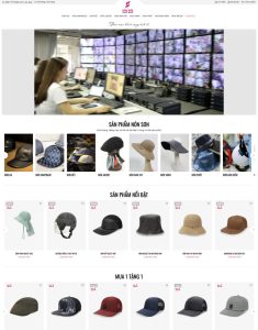 Dịch Vụ Thiết Kế Website Nón Mũ