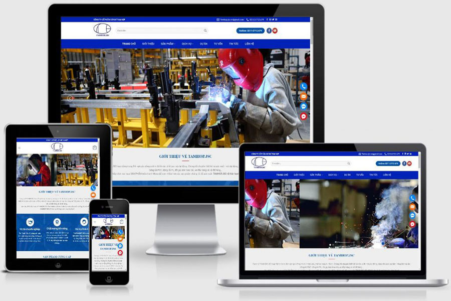 Dịch Vụ Thiết Kế Website Gia Công