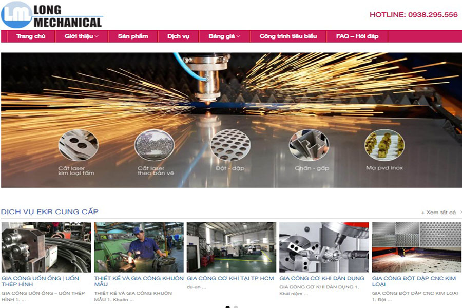 Xu Hướng Thiết Kế Website Gia Công (Dán Vải, Ép Nhựa, Mica) Nổi Bật