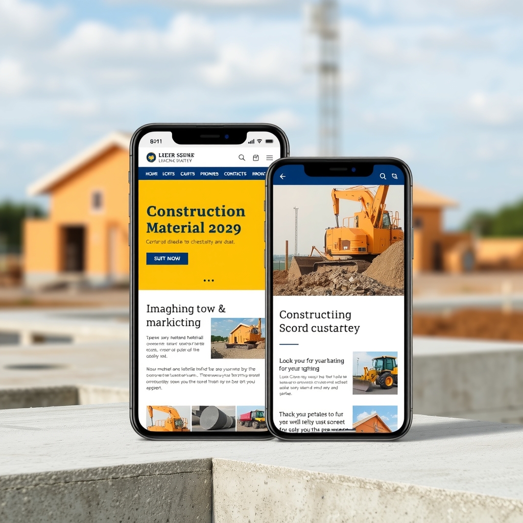 Xu Hướng Thiết Kế Website Vật Liệu Xây Dựng Nổi Bật