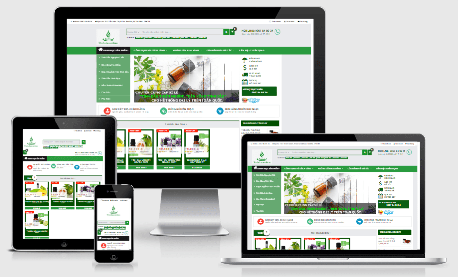 Xây dựng Website Bán hàng Chuyên nghiệp