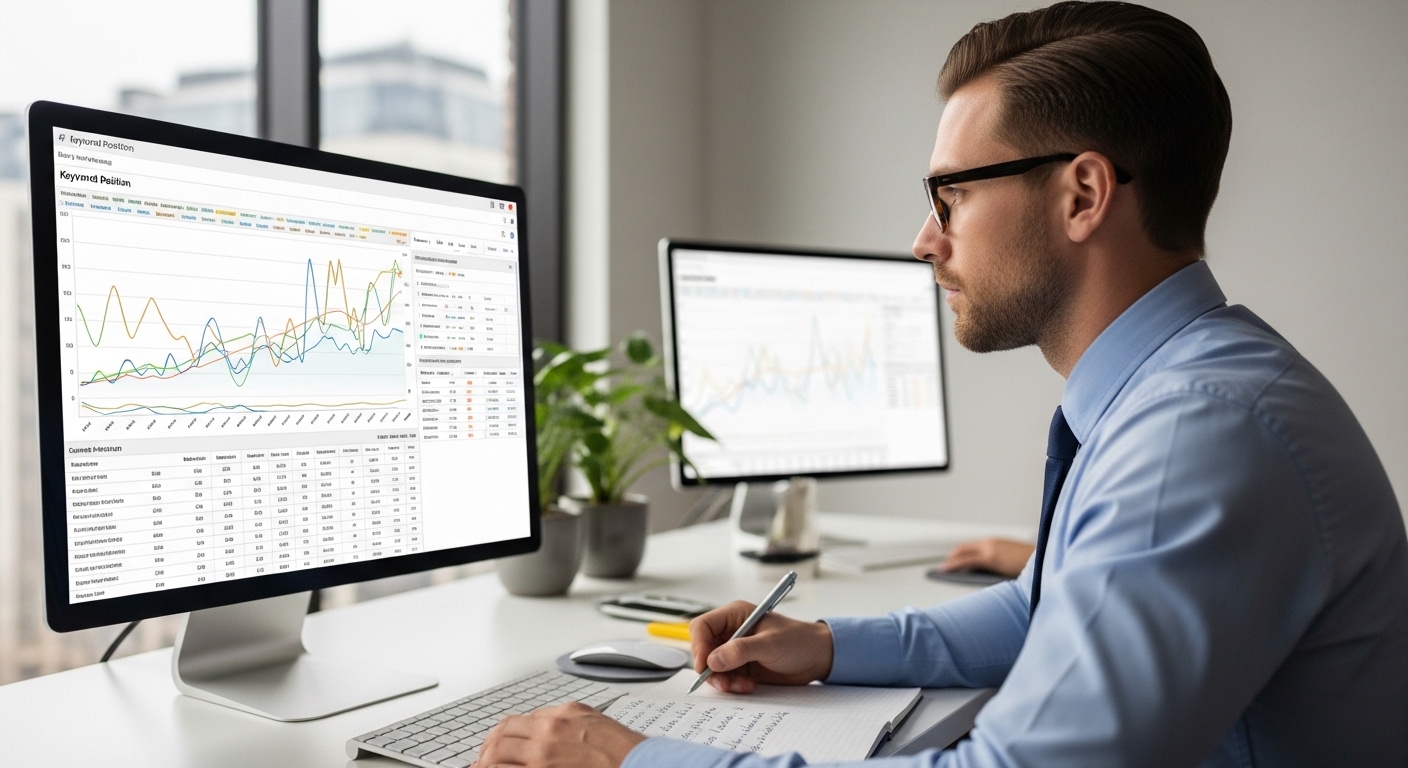 Phân tích biểu đồ vị trí từ khóa trong Google Search Console