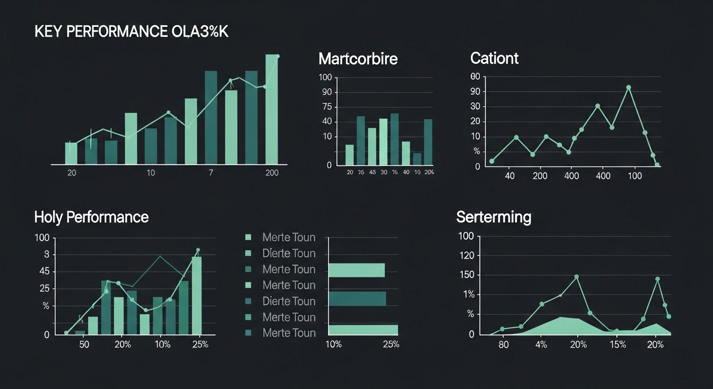 Dashboard hiển thị các chỉ số ROI, ROAS, CAC, LTV trong digital marketing