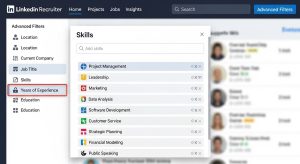 Tính năng hữu ích của LinkedIn Recruiter
