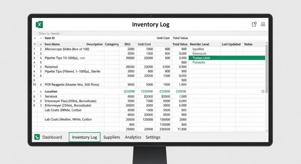 Kế Toán Hàng Tồn Kho Bằng Excel