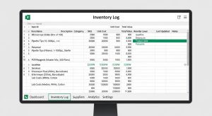 Kế Toán Hàng Tồn Kho Bằng Excel