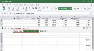 File xuất nhập tồn đơn giản