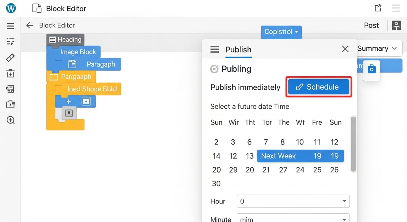 Thao tác trên Block Editor (Gutenberg)