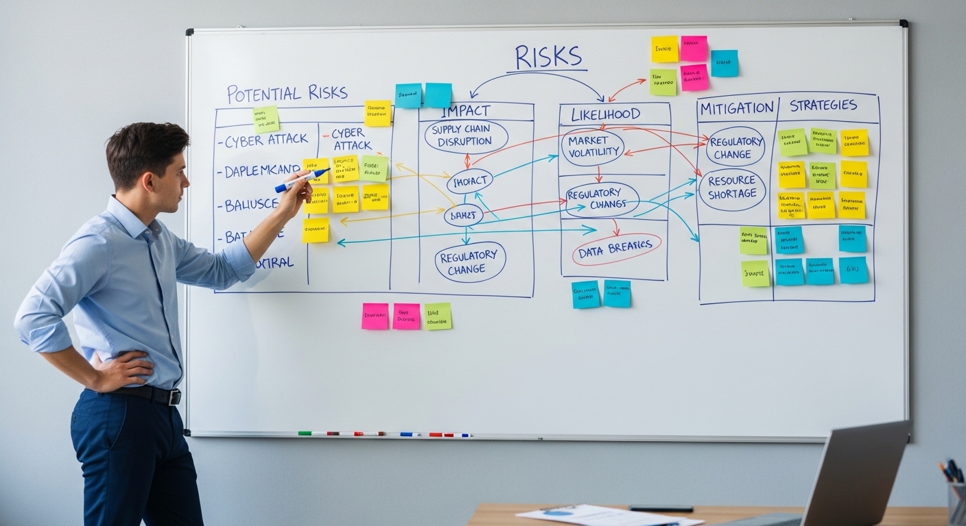 Phân tích rủi ro trong quy trình lập kế hoạch triển khai dự án digital marketing