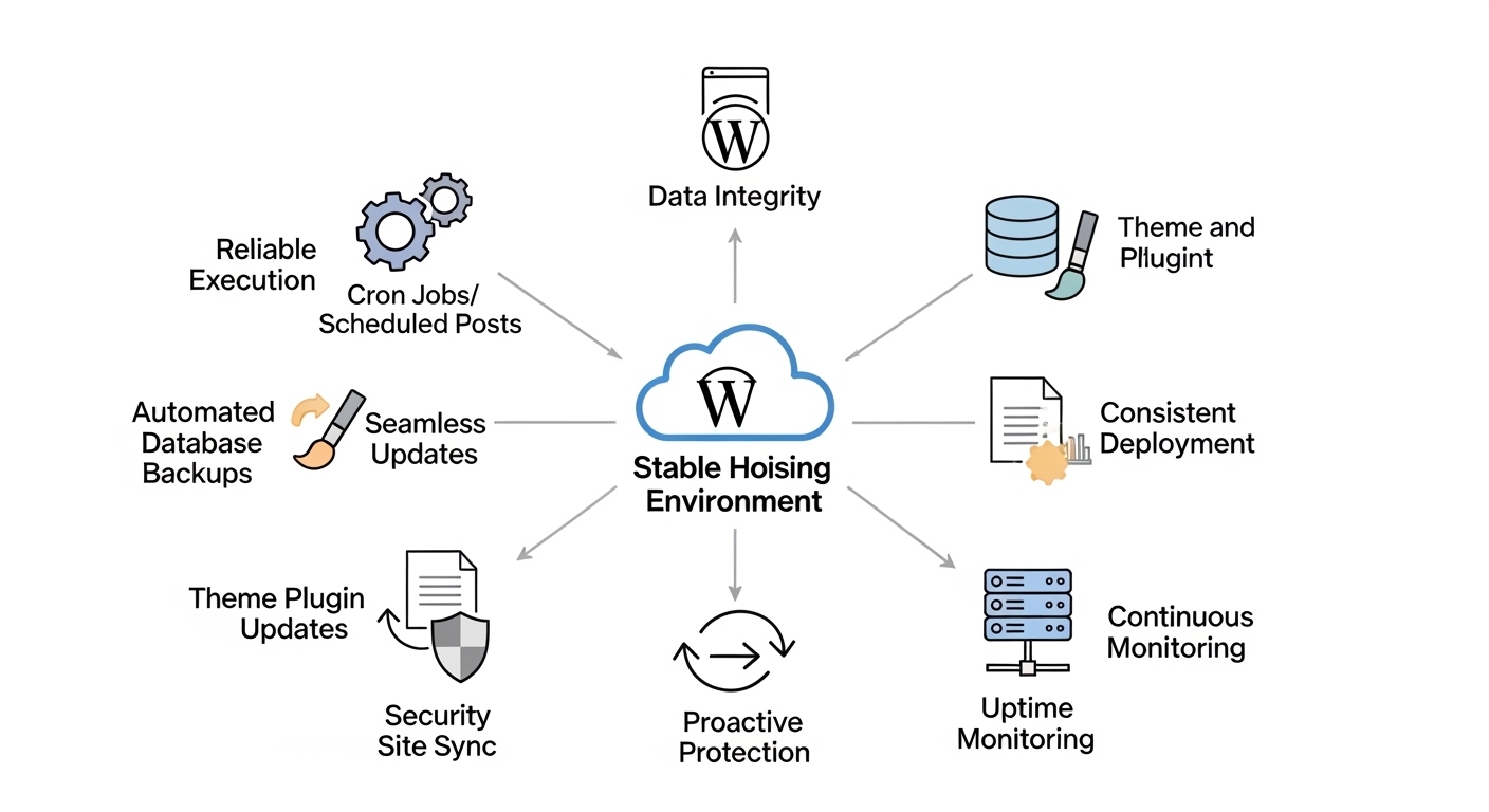 Vai trò của hạ tầng Hosting đối với quản lý nội dung tự động
