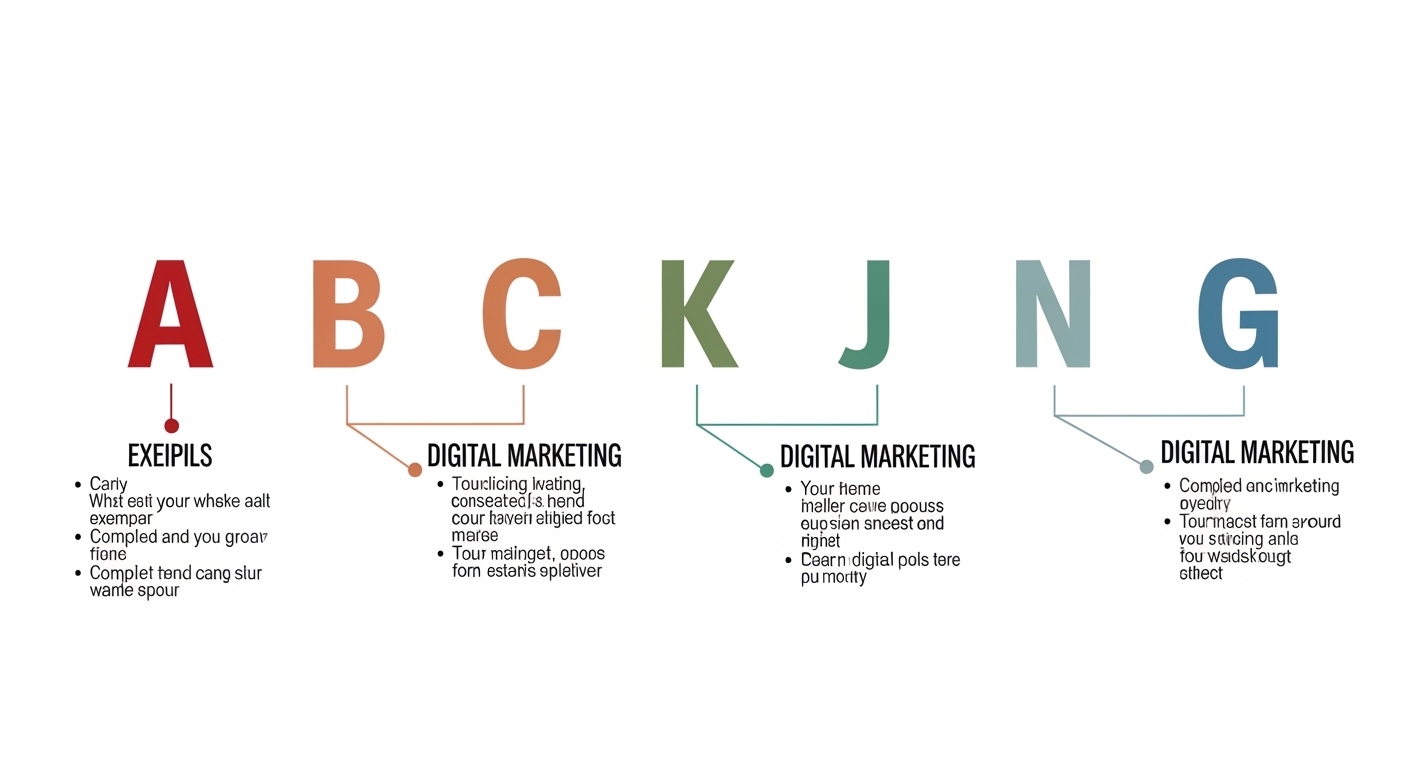 Sơ đồ mô hình mục tiêu SMART trong digital marketing